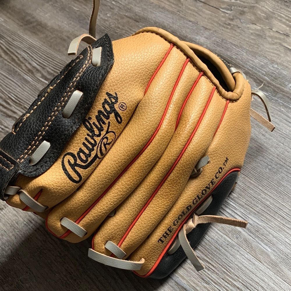 Take 50% OFF- Rawlings Gold Series Tan Baseball Left Glove 10inch